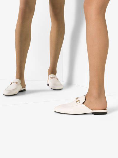 white gucci mules|sabot gucci donna.